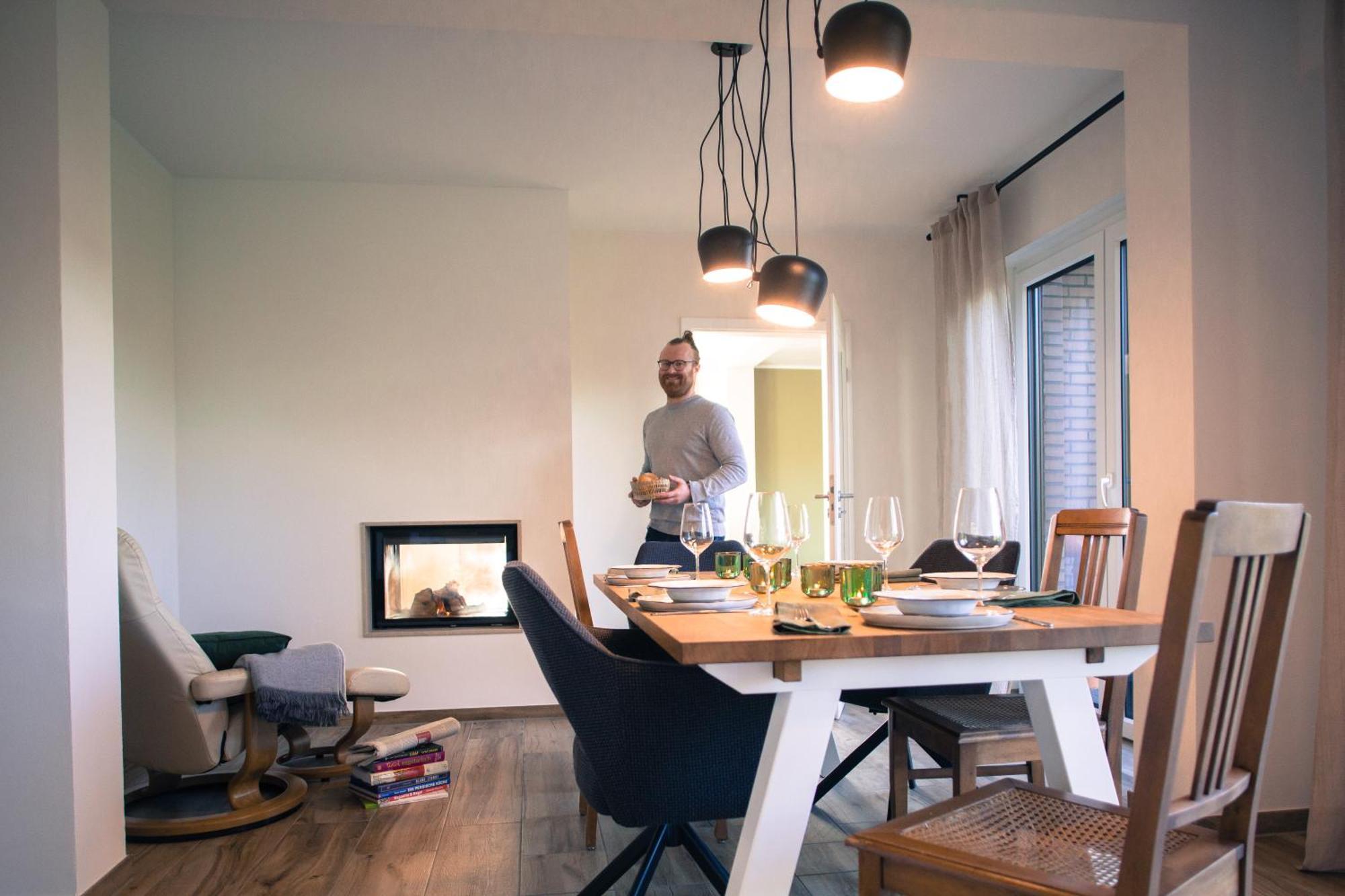 Ferienhaus "Sonne Im Gruenen" Lindern Buitenkant foto